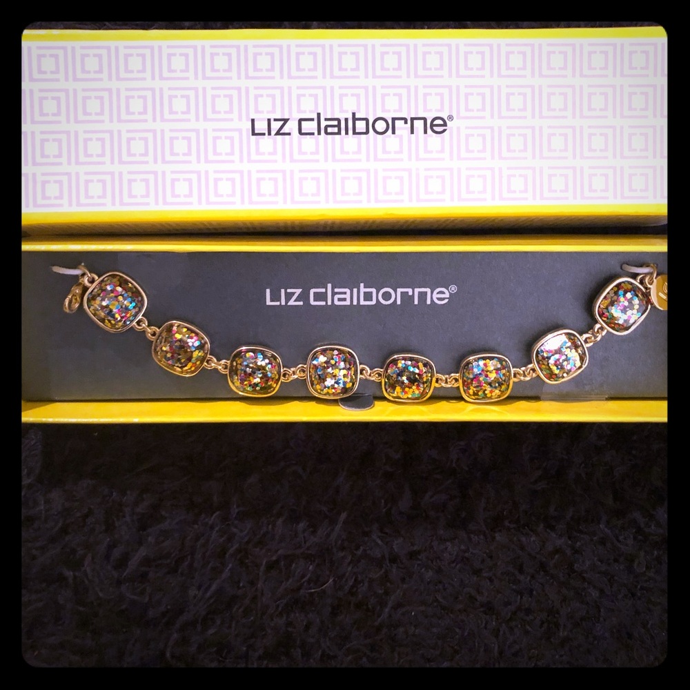 NIB LIZ CLAIBORNE BRACELET GORGEOUS COLORS 💗